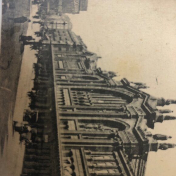 Paris 4 Postcards Notre-Dame Gare Du Nord Le Petit Palais & Chambre Des Députés - Picture 15 of 16